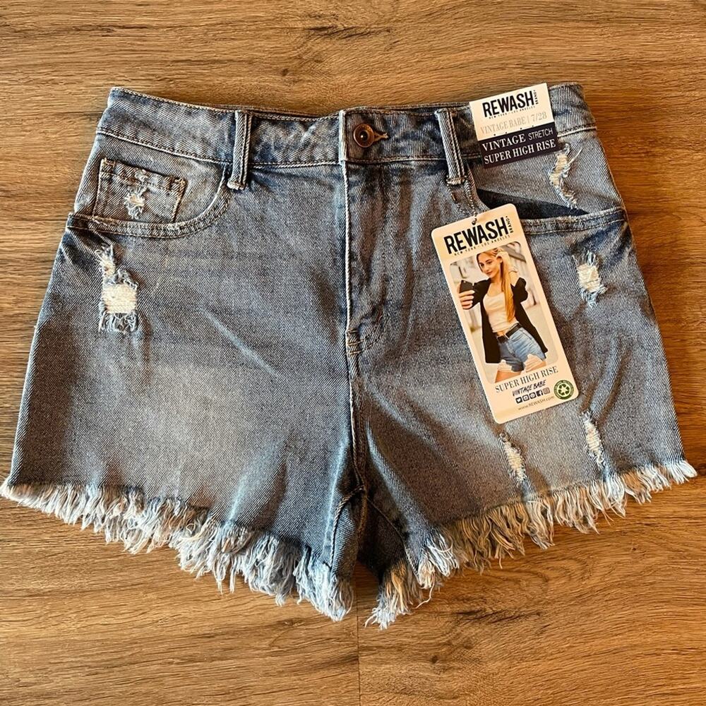Rewash Vintage Stretch Super High Rise Size 7 NWT